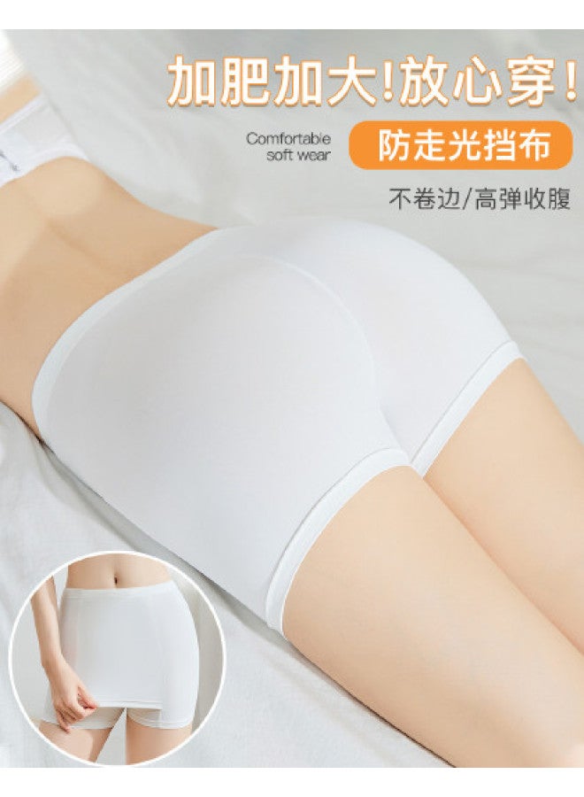 LANG SHA High-Waisted Seamless Anti-Peeking Safety Shorts For Women, Non-Rolling Flat Leg Underwear - Image 1