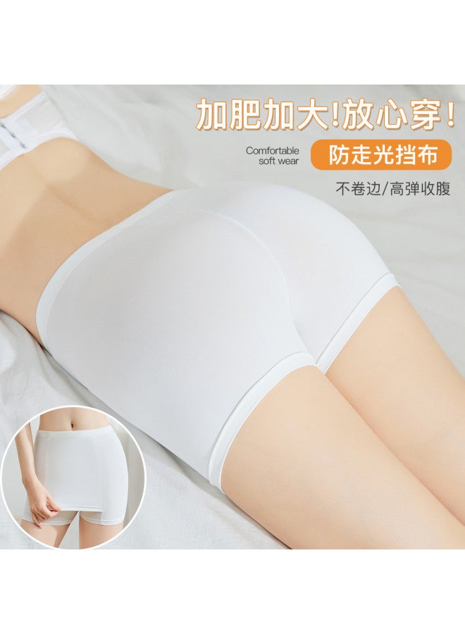 LANG SHA High-Waisted Seamless Anti-Peeking Safety Shorts For Women, Non-Rolling Flat Leg Underwear - Image 2