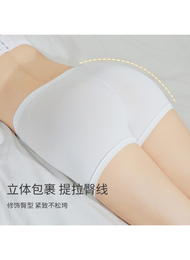 LANG SHA High-Waisted Seamless Anti-Peeking Safety Shorts For Women, Non-Rolling Flat Leg Underwear - Image 4