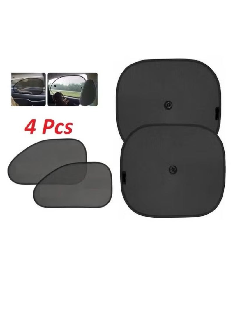 4-piece car sun bill set