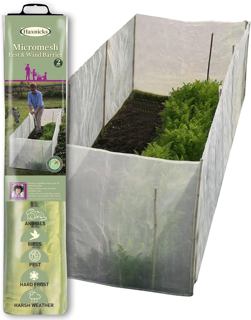 Bosmere Tierra Garden 504000 2Pack Haxnicks Micromesh Pest and Wind Barrier - Image 1