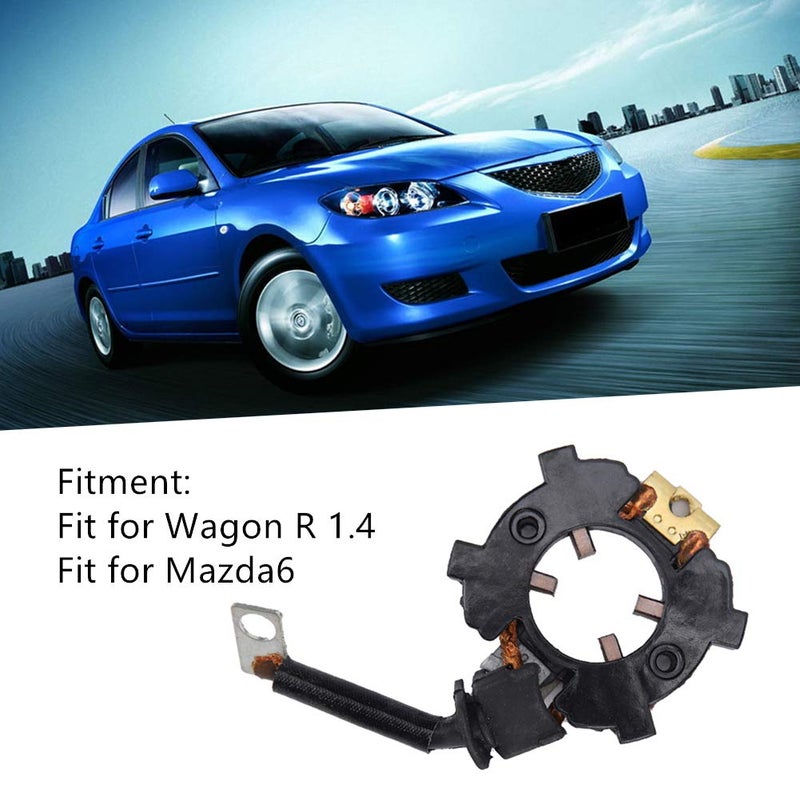 Suuonee Starter Carbon Brush Holder for 6 Replacement Part Compatible with 6 Starter Motor to Enhance Ignition Performance and Longevity - Image 2