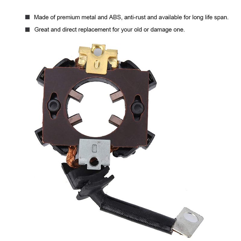 Suuonee Starter Carbon Brush Holder for 6 Replacement Part Compatible with 6 Starter Motor to Enhance Ignition Performance and Longevity - Image 3