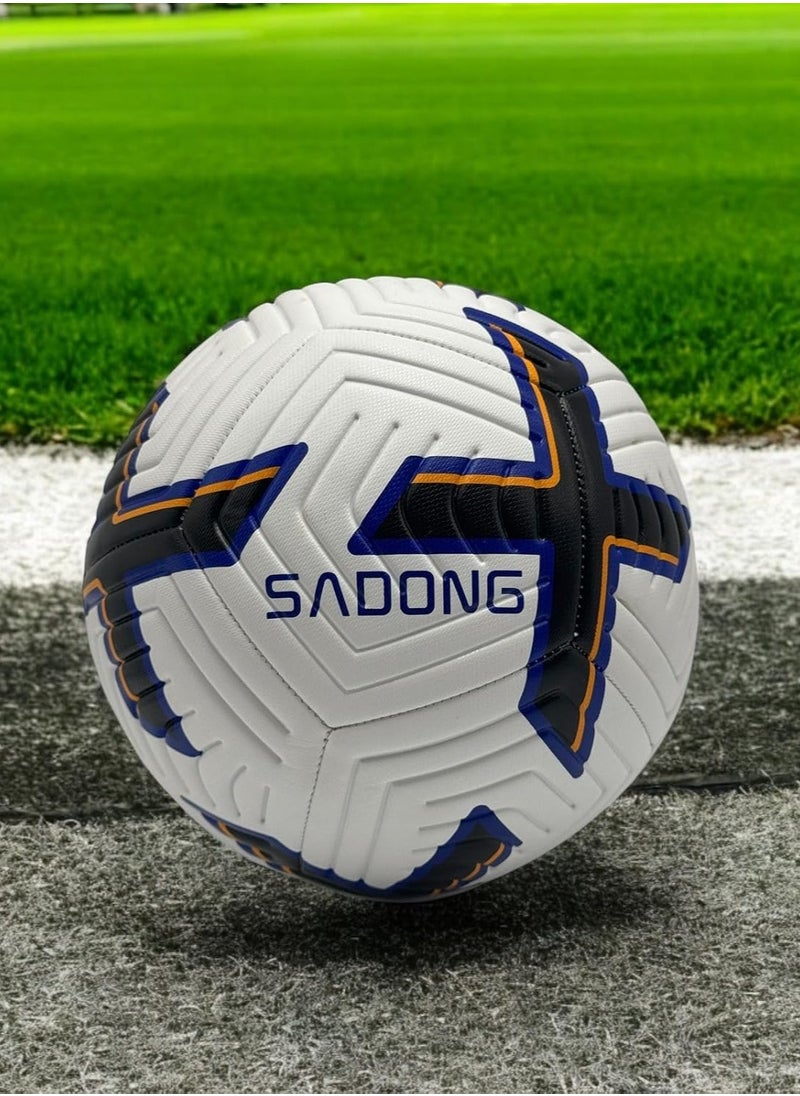 SportQ SportQ Professional Soccer Training Ball Size 5, Indoor Outdoor Soccer Training Ball for Soccer Players, Youth Soccer Fans, Training Competitions, Universal Ball  - Image 2