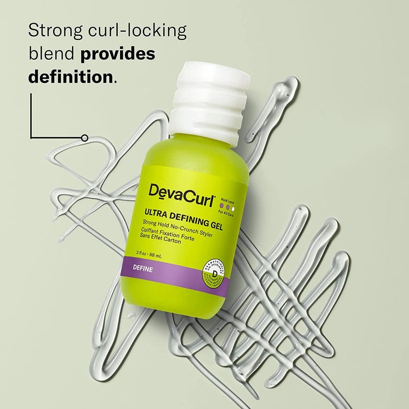 DevaCurl جيل ديفا كيرل لتعريف الشعر بقوة تثبيت عالية بدون تجاعيد، 3 أونصة سائلة. - Image 2