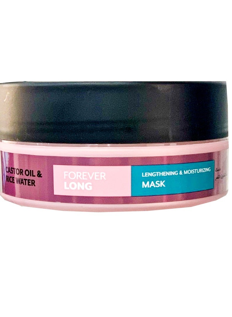 Eva Eva Advanced Care Clinic Castor Oil &Rice Water Forever Long Mask Hair 200 Gm