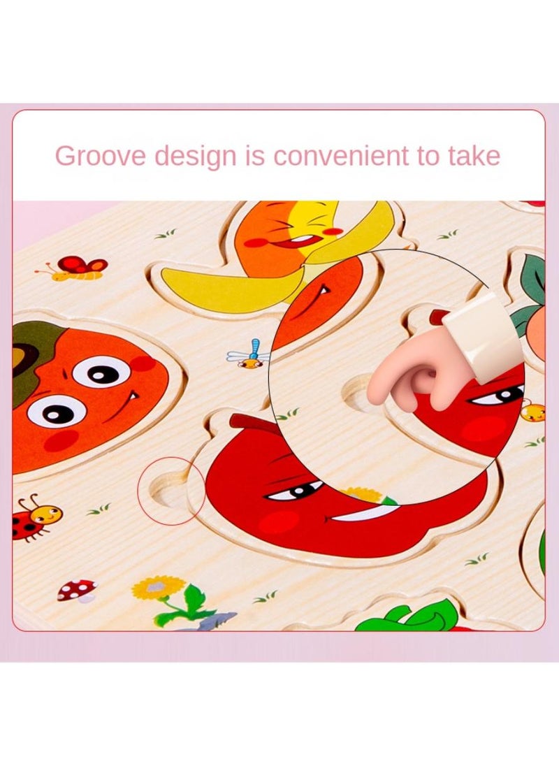 Y&D Children's Wooden Puzzle Hand Held Puzzle Toy  - Image 2
