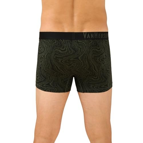 Van Heusen Men Assorted Allover Print Body Defining Fit Ultra Soft Trunk - Image 2