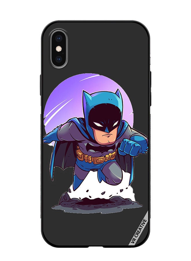 VR CREATIVE Protective Case Cover For Apple iPhone X/XS Desugb Superhero Batman Design Multicolour - Image 1