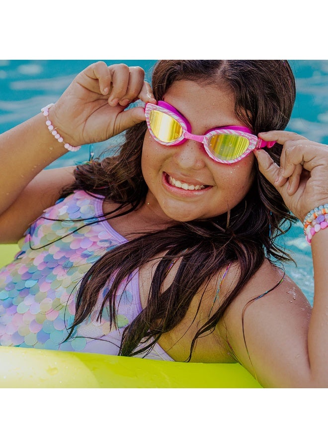 Bling2o Cleo in Pink Pallas Girl Kids' Swim Goggles - Image 2