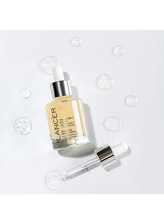 lancer Skincare Triple Peptide Drops With Vitamin E Daily Antiaging Face Serum With Hydrating Hyaluronic Acid 1 Fluid Ounce - Image 5