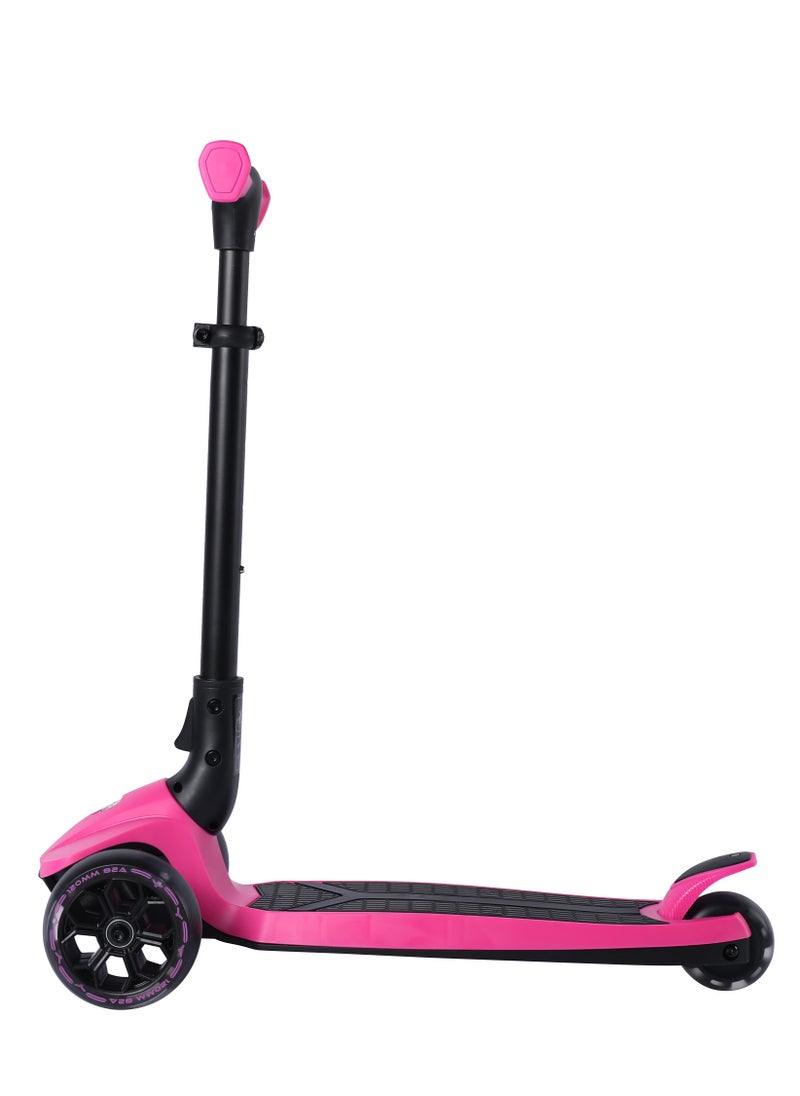 LAMBORGHINI Lamborghini Kids Scooter - 3-Wheel, Adjustable Height, Foldable, Luminous Led Wheels, For Ages 3+  - Image 4