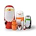 GRPSKCOS Russian Nesting Dolls Matryoshka Christmas Dolls 6pcs Russian Snowman Handmade Wooden Toys Birthday Wishing Gift for Kids Toddler Children 06 Santa - Image 2