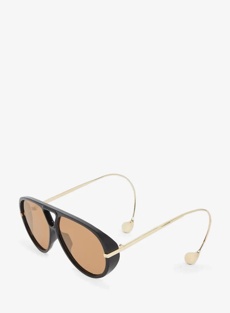 Styli Big Plain Sunglasses