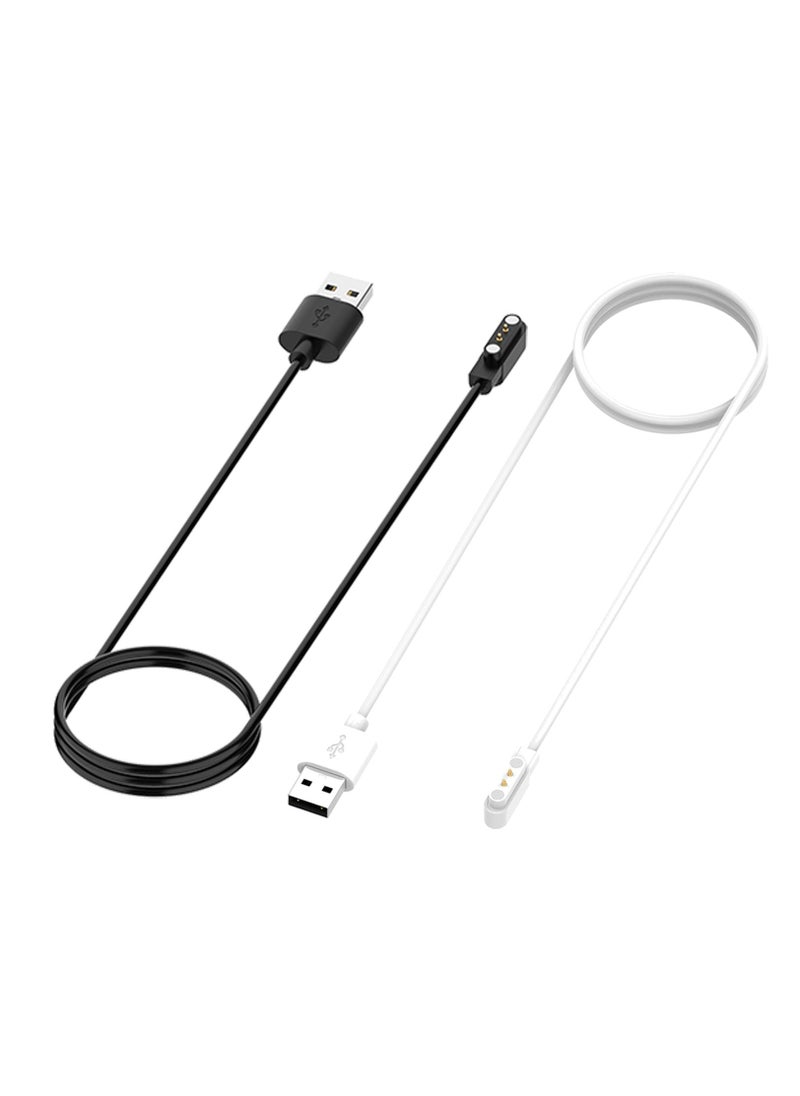 FITME 2 pcs Charging Cable For Willful / Blackview / SoudPEATS / Kieslect Smartwatches  - Image 1