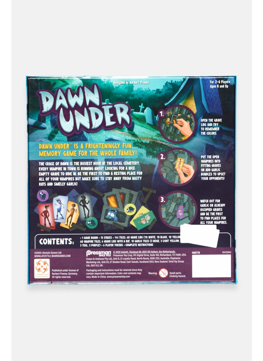 Pressman Dawn Under The Frighteningly Fun Memory Game, Turquoise  - Image 2