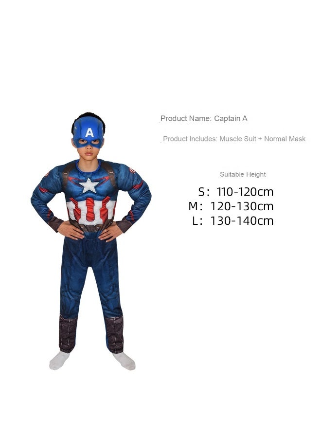 Halloween Children's Captain America Costume