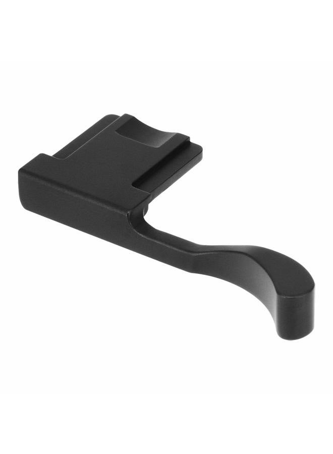 Haoge THB-XB Metal Hot Shoe Thumb Up Rest Hand Grip for Fujifilm Fuji FinePix X-E4 X100F X-100F X-Pro2 XPro2 X-Pro3 XPro3 Accessories Camera Black - Image 2