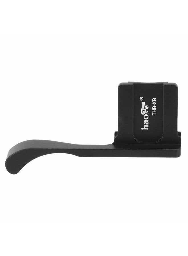 Haoge THB-XB Metal Hot Shoe Thumb Up Rest Hand Grip for Fujifilm Fuji FinePix X-E4 X100F X-100F X-Pro2 XPro2 X-Pro3 XPro3 Accessories Camera Black - Image 4