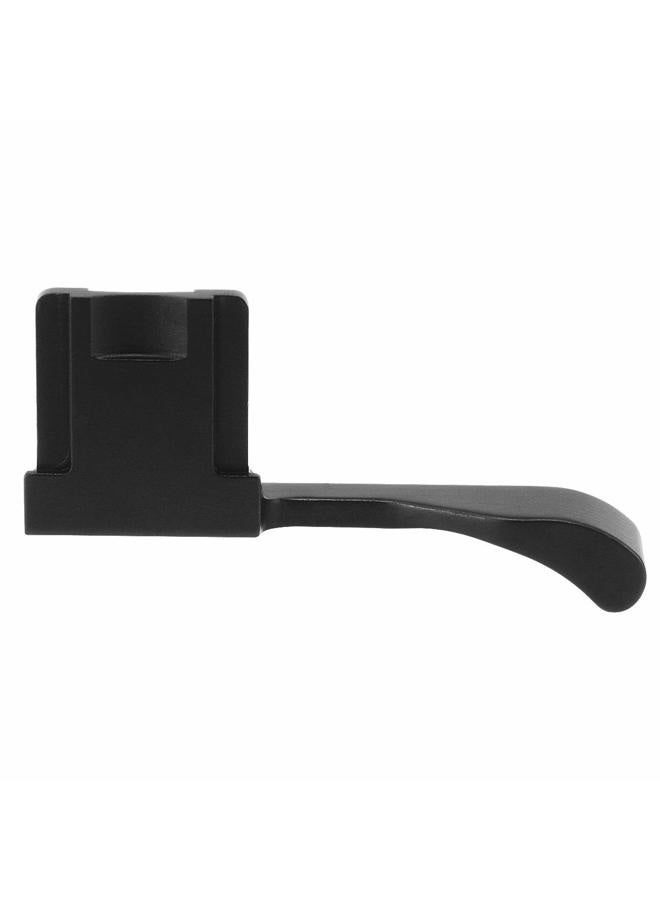 Haoge THB-XB Metal Hot Shoe Thumb Up Rest Hand Grip for Fujifilm Fuji FinePix X-E4 X100F X-100F X-Pro2 XPro2 X-Pro3 XPro3 Accessories Camera Black - Image 3