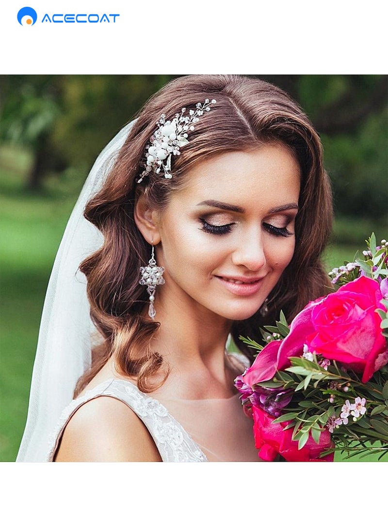ACECOAT Bridal Veil Women's Simple Tulle Short Wedding Veil Satin Edge with Sash for Wedding Bachelorette Party - Image 5