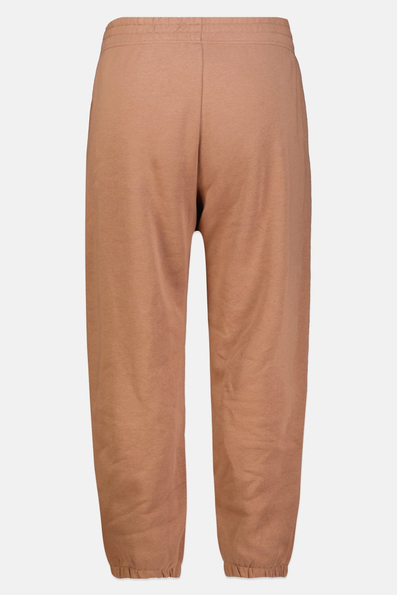 Nike Women Plus Size Embroidered Outdoor Sweatpants, Tan - Image 3