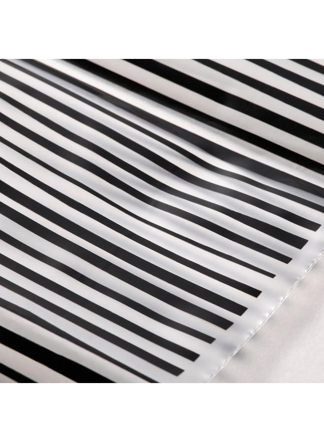 زبون كيس قابل لإعادة الإغلاق، منقوش باللونين الأسود والأصفر، سعة 2.5/1.2 لتر - Image 5