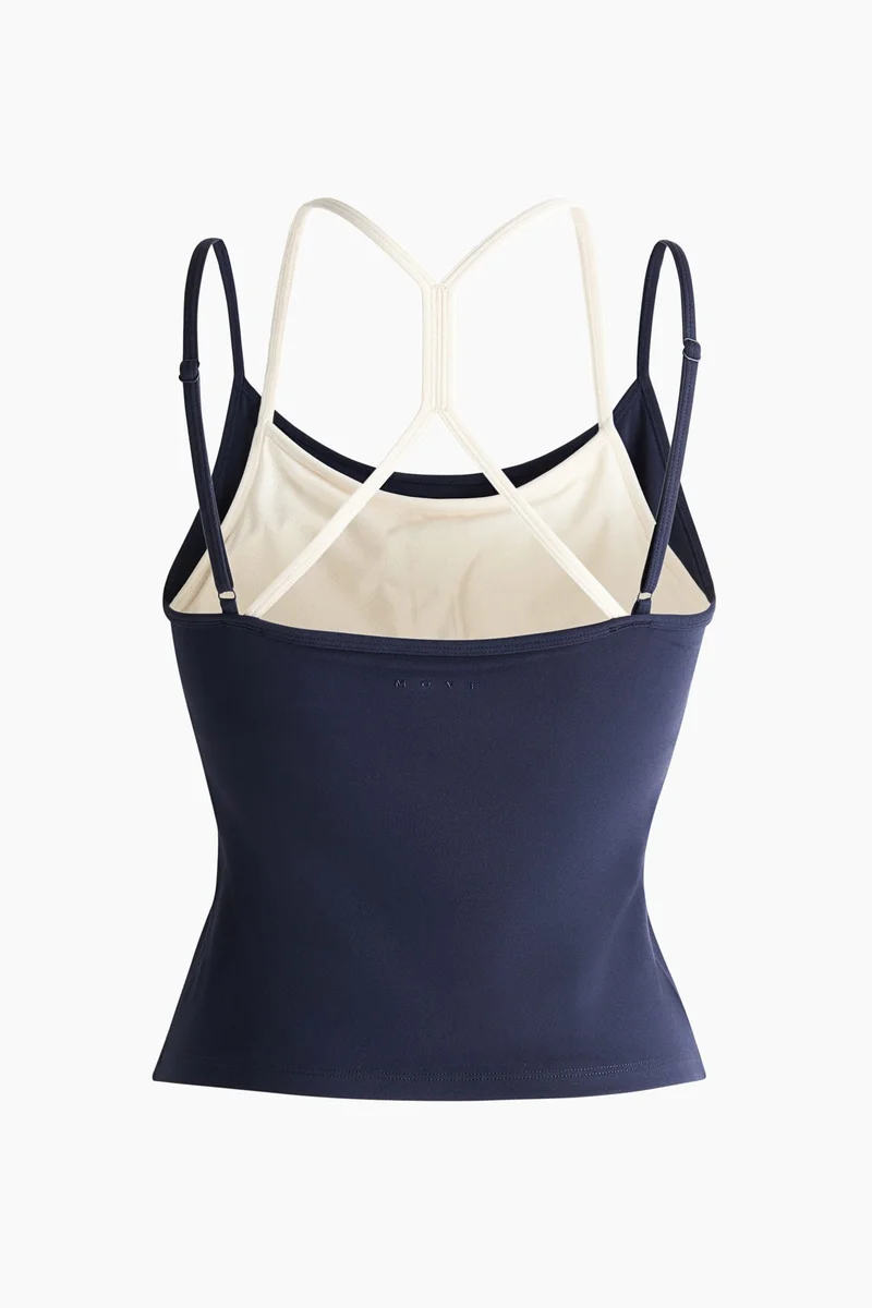 H&M  Integral-bra sports top with SoftMove™ for Women | Best Price UAE