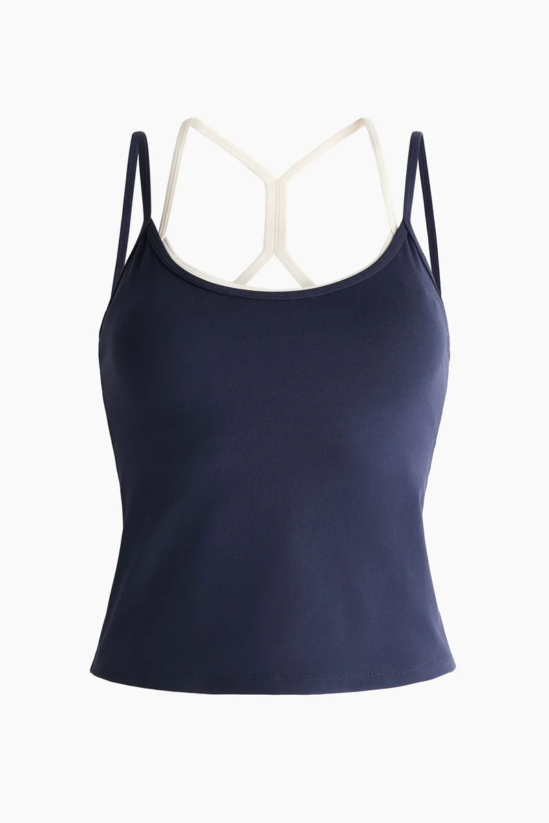 H&M  Integral-bra sports top with SoftMove™ for Women | Best Price UAE