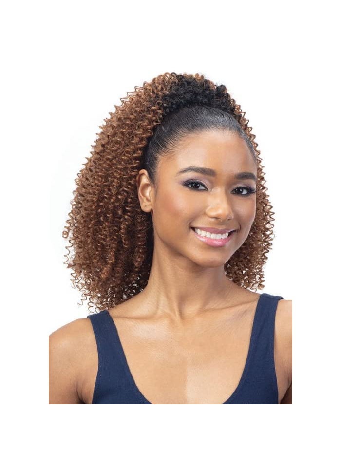 FREE TRESS Freetress Organique Ponytail Bohemian Curl 14" (1B) 