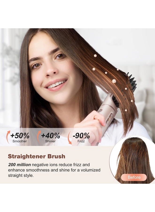 7MAGIC 7 in 1 Hair Styler & Hair Dryer Brush, 110,000 RPM High-Speed Blow Dryer with Negative Ions for Frizz-Free Styling Fast Drying Curling Volumizing Straightening, Hot Air Styler with Travel Case - Image 5