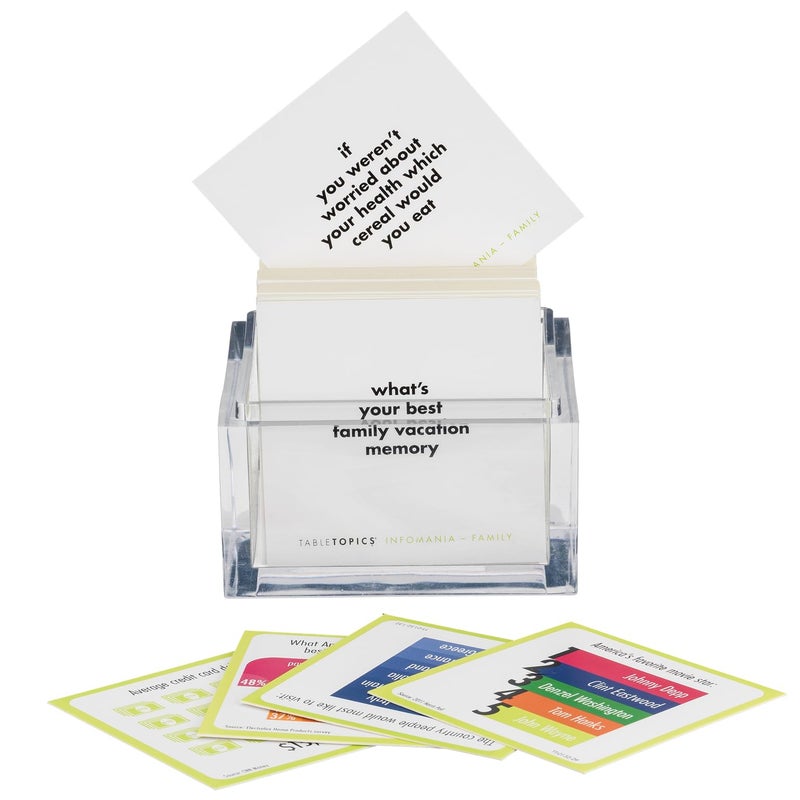 TABLETOPICS Family Infomania Questions to Start Great Conversations - Image 3