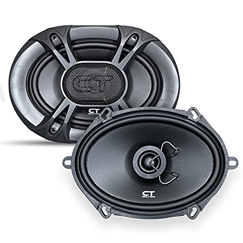 CT Sounds BIO-5X7-COX 5x7 Inch Coaxial Car Speakers, 160 Watts Max, Pair - Image 1