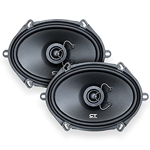 CT Sounds BIO-5X7-COX 5x7 Inch Coaxial Car Speakers, 160 Watts Max, Pair - Image 2