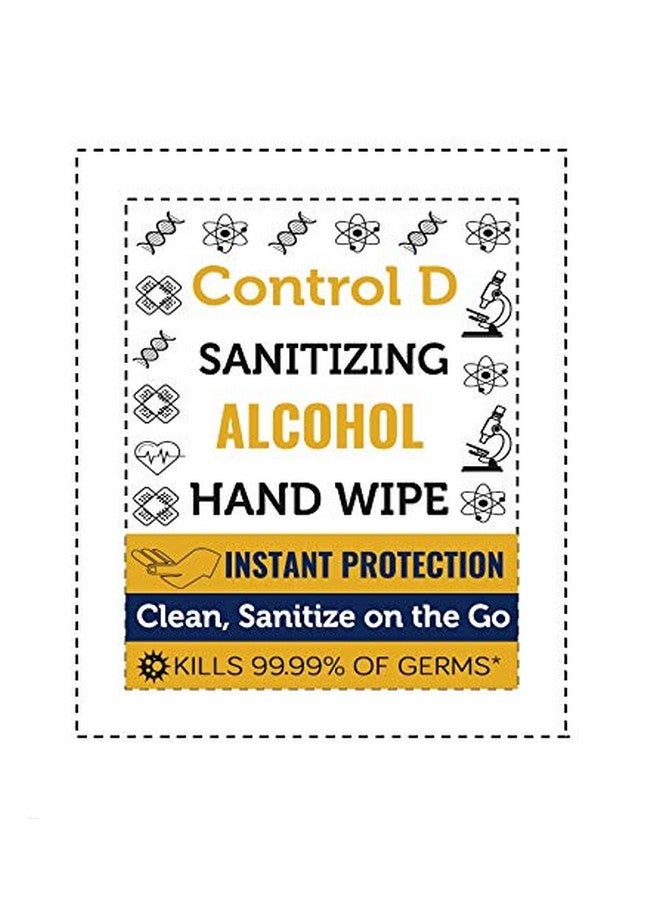 Control D Wipes For Disinfection & Hand Sanitizing (50 Wipes) - Image 5