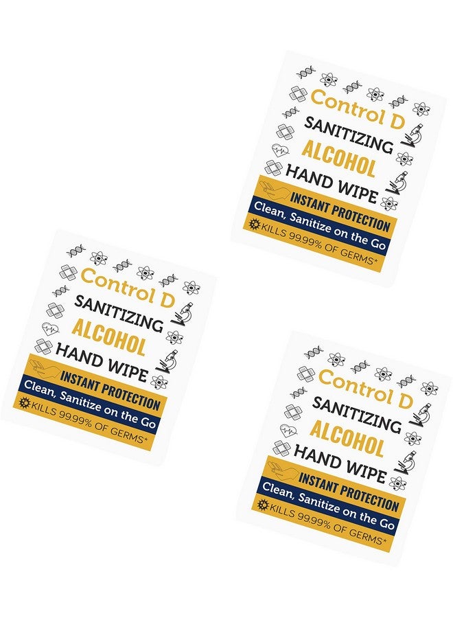Control D Wipes For Disinfection & Hand Sanitizing (50 Wipes) - Image 3