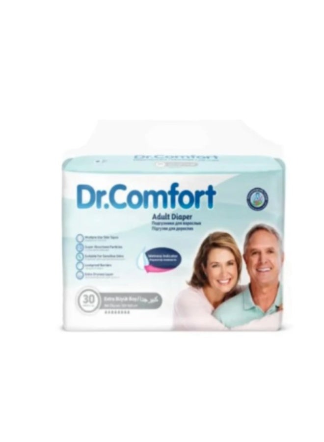 دكتور_كومفورت دكتور كومفرت  حفاضات للبالغين مقاس XL من كومفورت 30 قطعة