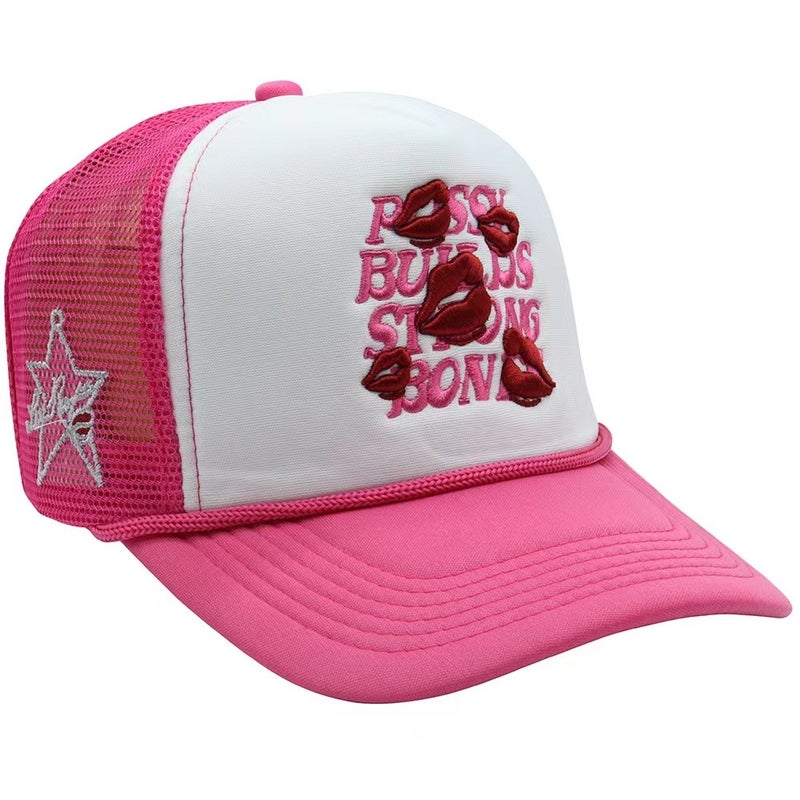 Embroidered Letter Snapback Cap PBSB Unisex Purple