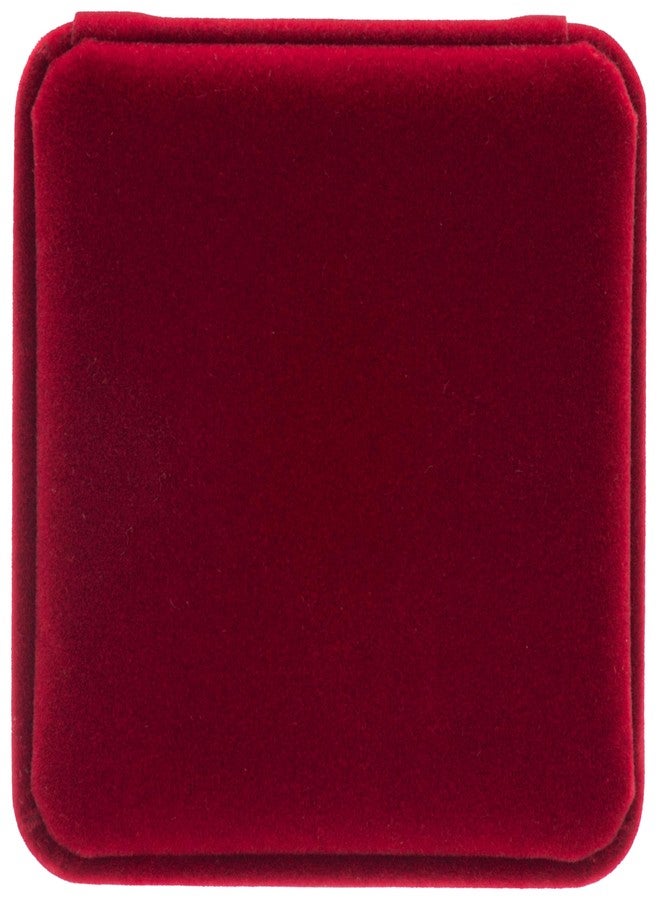 Giftop Velvet Earring Gift Box Large Earring Storage Case (Red) - Image 4
