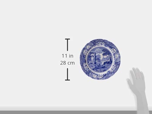Spode Blue Italian 12 Piece Dinnerware Set - Earthenware Plates & Mugs Featuring Italian Countryside Scenes - Microwave Safe Tableware Set for 4 - Dishwasher & Oven Safe Dining Set - Image 3