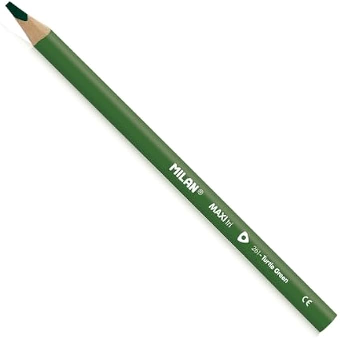 MILAN STUDENT GRADE COLORED PENCILS: 12 COLOR SET - Image 2