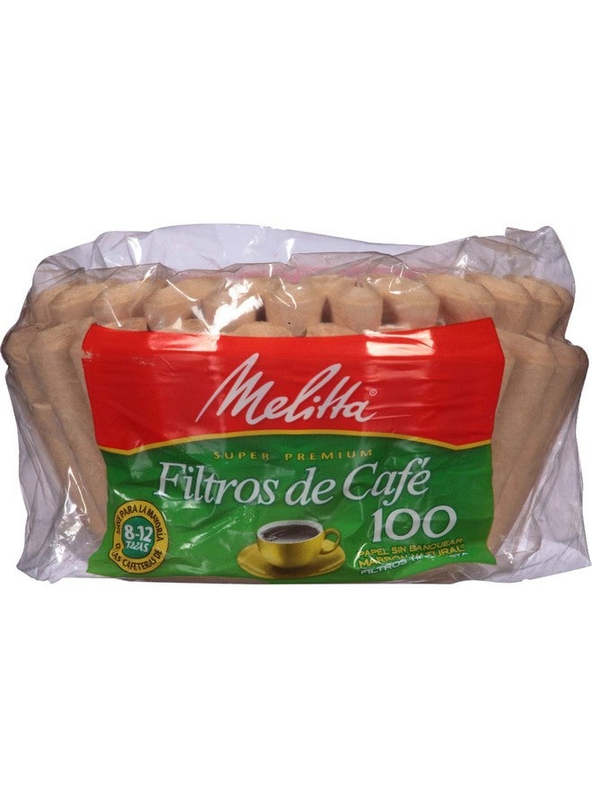 Melitta Melitta Basket Coffee Filters Natural Brown Unbleached 100 Count  - Image 2