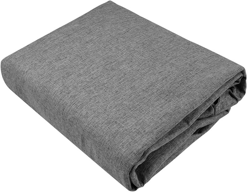 KODENG Large Small Lazy Sofas Cover Chairs Without Filler Linen Cloth Lounger Seat Bean Bag Pouf Puff Couch Tatami Living Room Beanbags (100x120cm) - Image 4