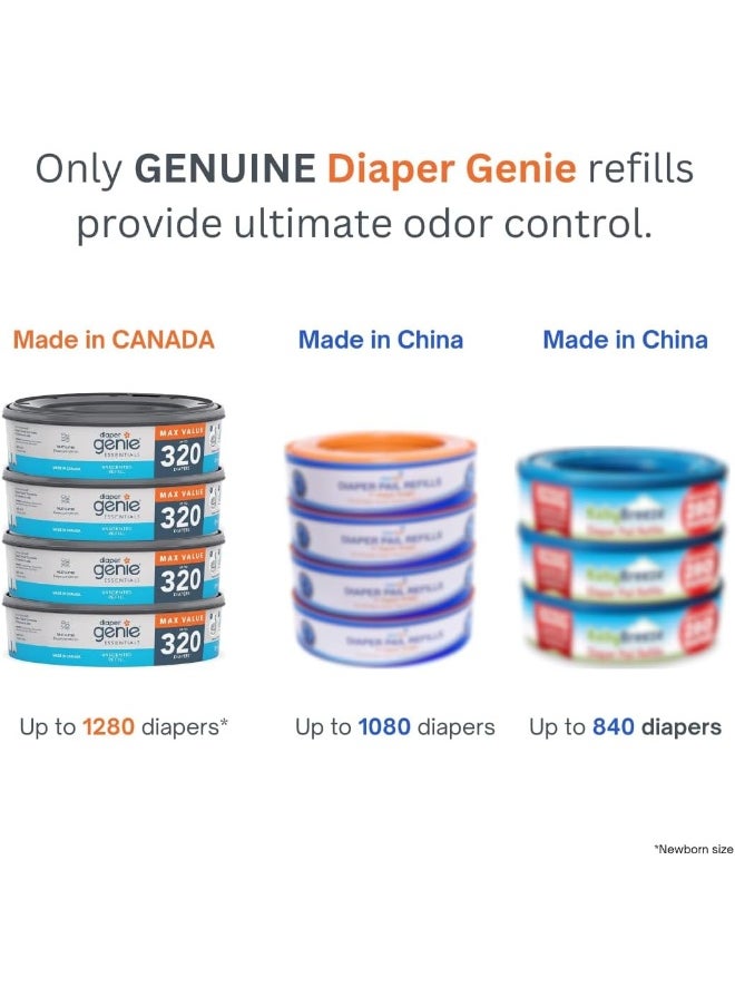 Diaper Genie Diaper Genie Essentials Round Refill 8-Pack  - Image 2