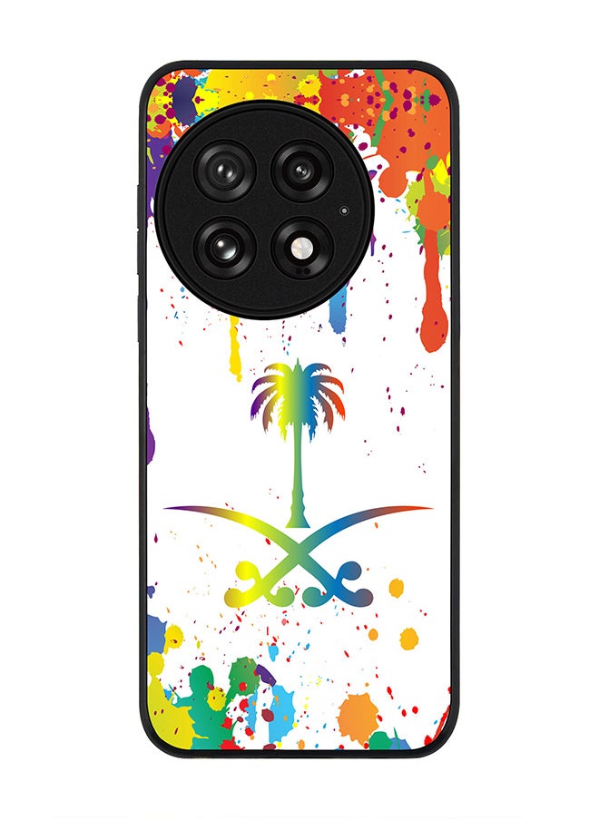 Stylizedd For OnePlus 13 5G Case,Slim fit Camera Protection, Shockproof Thin Phone cover  - Colorful Saudi  - Image 1