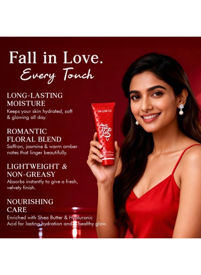 THE LOVE CO. Fall In Love Shower Gel 236ml – Hydrating & Refreshing Body Wash with Provitamin B5 & Aloe Vera | 24-Hour Moisturizing Bath Gel for Soft, Smooth & Nourished Skin - Image 5