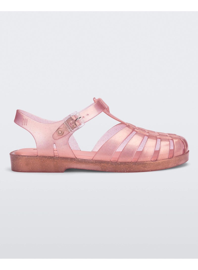 melissa Women's Possession Shiny Jelly Shoe Summer in Pearly Pink - Image 1