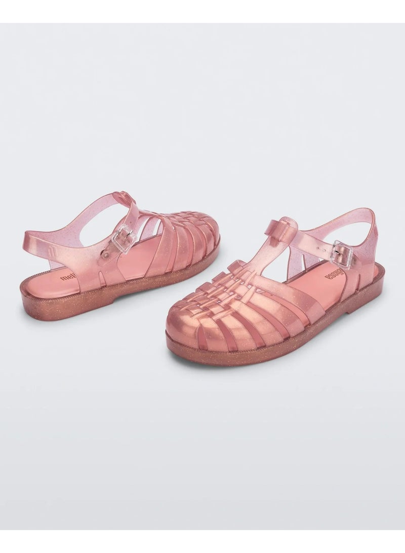 melissa Women's Possession Shiny Jelly Shoe Summer in Pearly Pink - Image 2