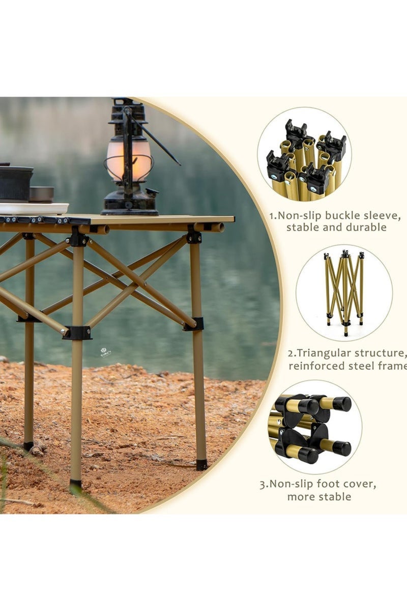 Toby's طاولة توبي-13 خفيفة الوزن قابلة للطي مع حقيبة حمل - للاستخدام المحمول - Image 4