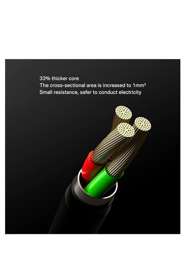 T-REN مشترك طاقة ذكي 3000 واط مع 6 منافذ، 5 منافذ USB، مخرج BD-20W، سلك 3M للاستخدام المرن - Image 5